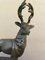 Escultura de ciervo, años 40 a 50, latón, Imagen 3