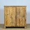 Antique Pine Cabinet with Three Drawers, 1900 14