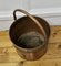 Riveted Copper and Brass Coal Bucket, 1920s 4