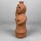 Statuetta in terracotta non smaltata con donna che trasporta acqua, Miyazaki, Giappone, anni '60, Immagine 5