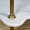 Antique Wash Stand in Brass and Marble, 1880, Image 9