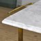 Antique Wash Stand in Brass and Marble, 1880 11