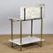 Antique Wash Stand in Brass and Marble, 1880 14