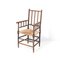 Jacobean Stained Beech Bobbin Armchair, 1900s, Image 1