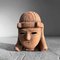 Ceramica Haniwa Warrior Head, Miyazaki, Giappone, anni '50, Immagine 5