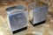 Aluminum Bedside Tables from the Hawker Company, 1930s, Set of 2 2