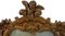 19th Century Sagomated Wooden Mirror in Carved Wooden Leaves and Flowers 4