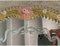 Specchio veneziano ovale intagliato a mano in oro e rosa di Simoeng, Immagine 8