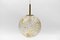 Mid-Century Modern Glass Ball Pendant Lamp by Doria Leuchten, Germany, 1960s 4