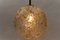 Mid-Century Modern Glass Ball Pendant Lamp by Doria Leuchten, Germany, 1960s 7