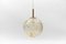 Mid-Century Modern Glass Ball Pendant Lamp by Doria Leuchten, Germany, 1960s, Image 2
