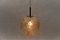 Lampe à Suspension Mid-Century Boule en Verre par Doria Leuchten, Allemagne, 1960s 3