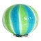 Blue and Green Sphere Table Lamp in Murano Glass by Simoeng 1