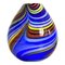 Artistic Vase in Murano Glass with Colored Reeds by Simoeng 1