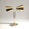 Mid-Century Adjustable Brass Library Lamp by Jacques Biny for Luminalité, 1950s, Image 7