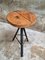 Tavolo industriale in quercia con gamba in ferro, anni '60, Immagine 5