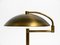 Large Mid-Century Modern Brass Table Lamp with Swivel Joint, 1950s, Image 13