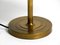 Large Mid-Century Modern Brass Table Lamp with Swivel Joint, 1950s 15