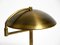 Grande Lampe de Bureau Mid-Century Moderne en Laiton avec Articulation Pivotante, 1950s 6