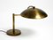 Large Mid-Century Modern Brass Table Lamp with Swivel Joint, 1950s 19