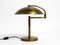 Lampada da tavolo Mid-Century moderna in ottone con snodo girevole, anni '50, Immagine 1
