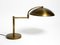 Large Mid-Century Modern Brass Table Lamp with Swivel Joint, 1950s, Image 3