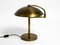Lampada da tavolo Mid-Century moderna in ottone con snodo girevole, anni '50, Immagine 20