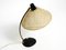 Large Mid-Century Modern Table Lamp with Fiberglass Shade, 1950s, Image 16