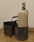 French Rustic Twin Bottle Carrier, Coaster, 1950s, Image 3