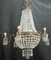 Lámpara de araña vintage de oro, años 50, Imagen 13