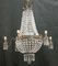 Vintage Gold Chandelier, 1950s 2