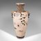 Tall Vintage Japanese Ceramic Satsuma Vases, 1940s, Set of 2 5