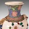 Tall Vintage Japanese Ceramic Satsuma Vases, 1940s, Set of 2 9