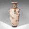Tall Vintage Japanese Ceramic Satsuma Vases, 1940s, Set of 2 6