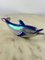 Enamelled Porcelain Dolphin, Italy, 1950s 2
