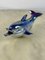 Enamelled Porcelain Dolphin, Italy, 1950s 4