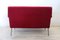 Rotes Italienisches Vintage Sofa, 1950er 7