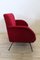 Rotes Italienisches Vintage Sofa, 1950er 6