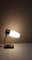 Lampe de Bureau Vintage avec Pied en Métal Gris, 1970s 4
