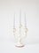 Antique 3-Arm Hand Painted Candelabra, 1920s, Image 4
