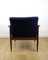 Vintage Navy Blue Easy Chair, 1970s 8