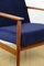 Vintage Navy Blue Easy Chair, 1970s 2