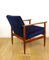 Vintage Navy Blue Easy Chair, 1970s 9