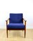 Vintage Navy Blue Easy Chair, 1970s 3