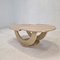 Italian Travertine Coffee Table, 1980s, Image 8