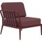 Ribbons Burgundy Right Sofa by Mowee, Image 2