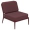 Nature Burgundy Central Chair by Mowee 1