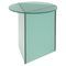 Prisma Tall 50 Coffee Table in Satin Glass by Sebastian Scherer, Image 1