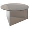 Table Basse Prisma Circle 80 en Verre Transparent par Sebastian Scherer 1