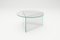 Clear Glass Prisma Circle 80 Coffe Table by Sebastian Scherer 3